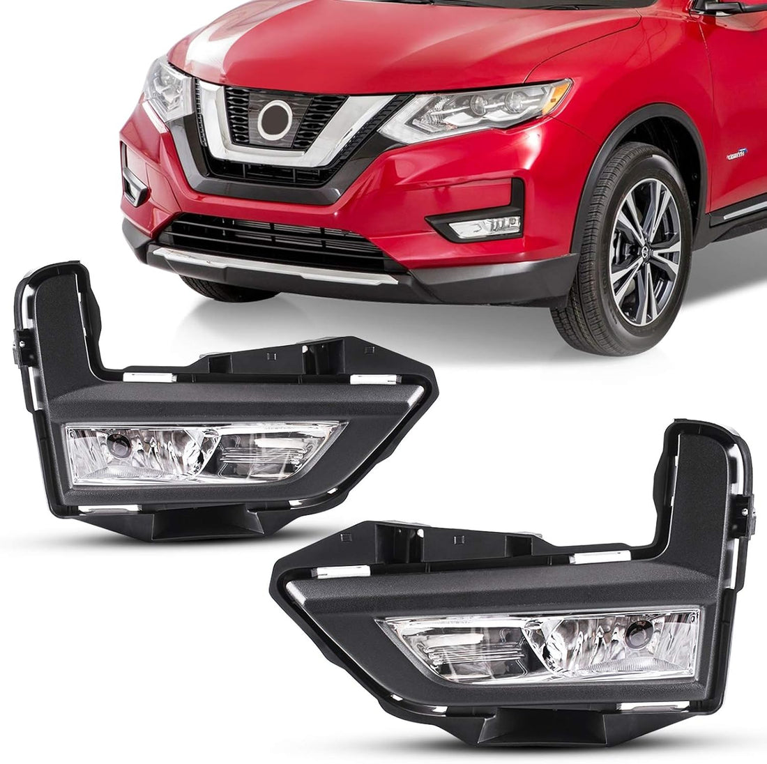 exploradoras nissan xtrail, luces xtrail 2018, bombillo h8 12v 35w, iluminación antiniebla, accesorios nissan, farolas nissan xtrail, repuestos originales, luces auxiliares xtrail