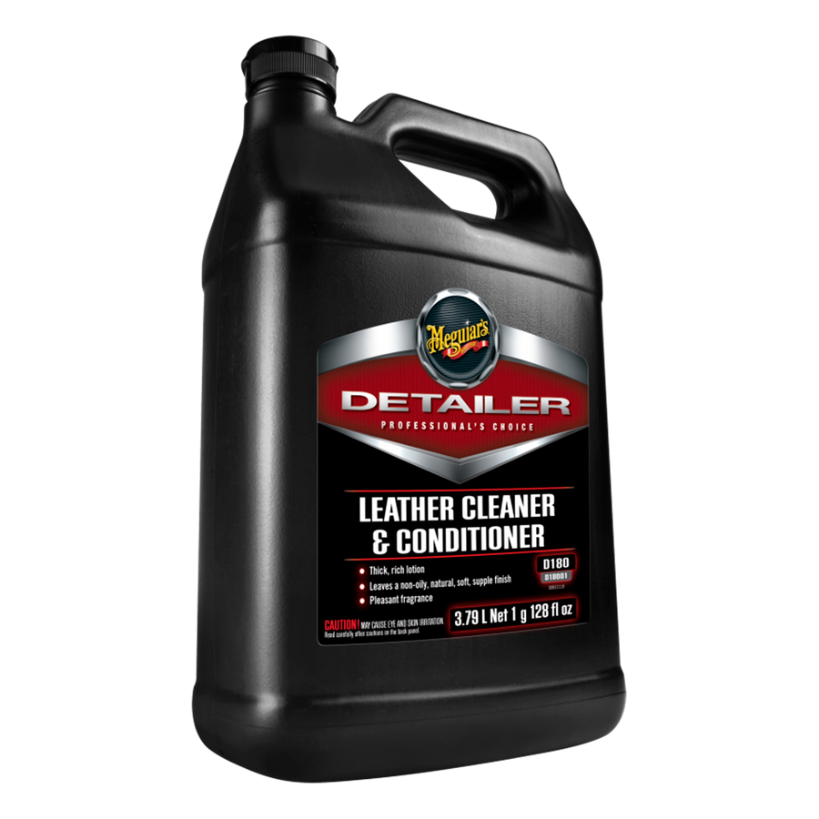 Leather Cleaner & Conditioner, Limpiador y Acondicionador Meguiars D180 meguiars