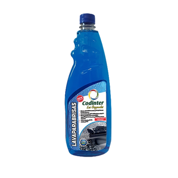 limpiaparabrisas, líquido limpiaparabrisas, Codinter, visibilidad conducción, limpieza parabrisas, anti hongos, aromatizante auto, lavado de autos