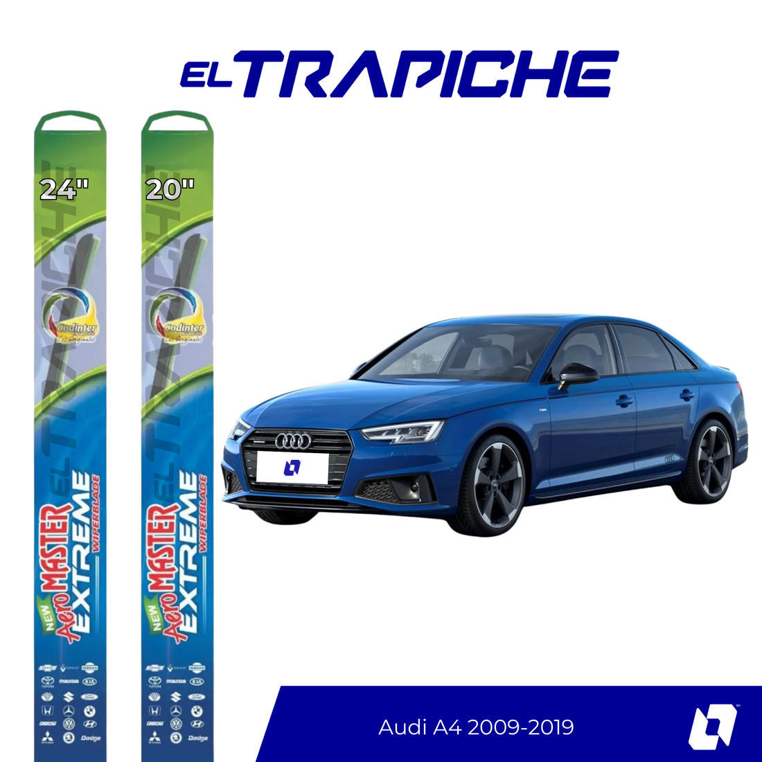Plumillas Audi A4 2009-2019