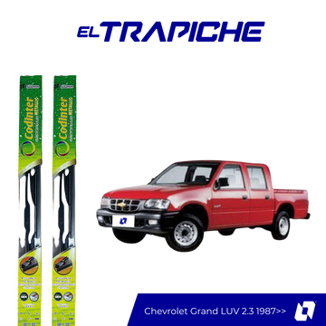 Limpiaparabrisas Chevrolet Grand LUV 2.3 1987 en adelante Metálicas Codinter