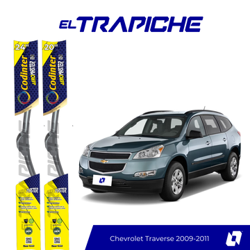 Plumillas Chevrolet Traverse 2009-2011