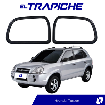 Seguro antirrobo para espejos Hyundai Tucson Modelo Viejo. Fácil de instalar, discreto y sin modificaciones. Protege tus retrovisores contra robos.