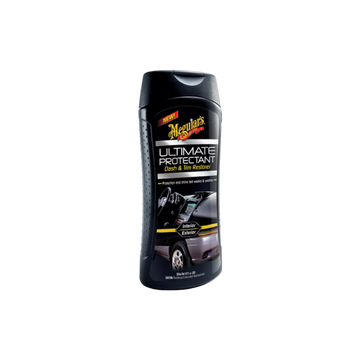 Meguiar’s Ultimate Protectant protege y restaura plásticos y vinilos con acabado brillante, duradero y sin grasa. Ideal para interiores y exteriores.