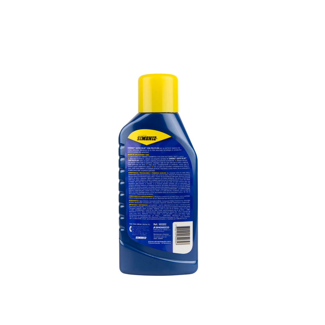Super Blue Polyflon Simoniz