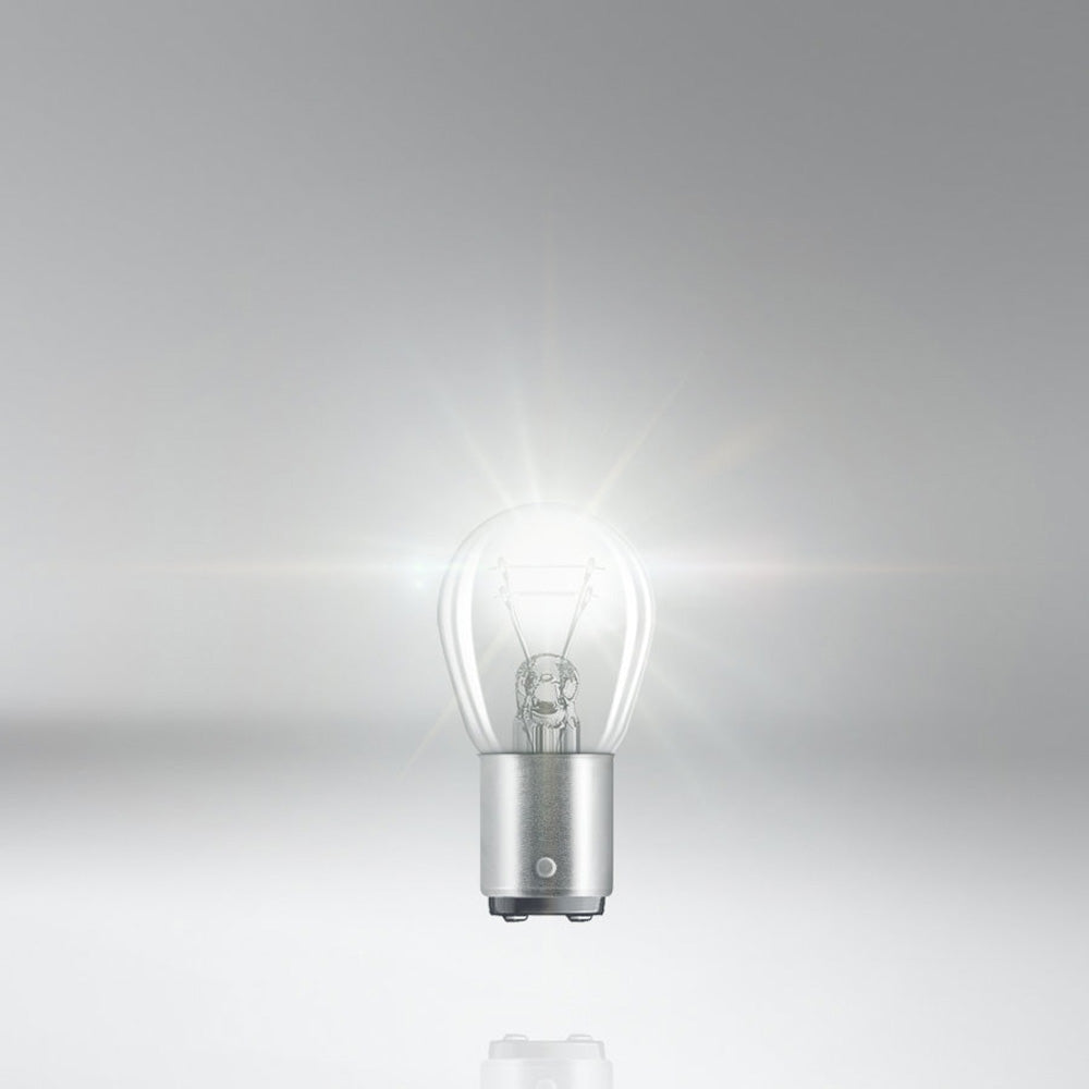 bombillo osram 12v, bombillo p21/5w, bombillo bay15d, bombillo luz trasera, luz de freno, luz de posición, repuesto osram 7528, bombillo 21/5w, iluminación automotriz, bombillo trasero carro