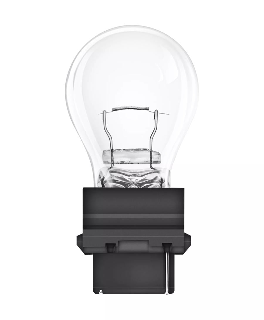 bombillo osram p27w, bombillo 12v 27w, bombillo luces traseras, bombillo direccional carro, bombillo freno osram, bombillo w2.5x16d, bombillo 475 lúmenes, bombillo osram 1200h, iluminación automotriz, bombillo señalización trasera