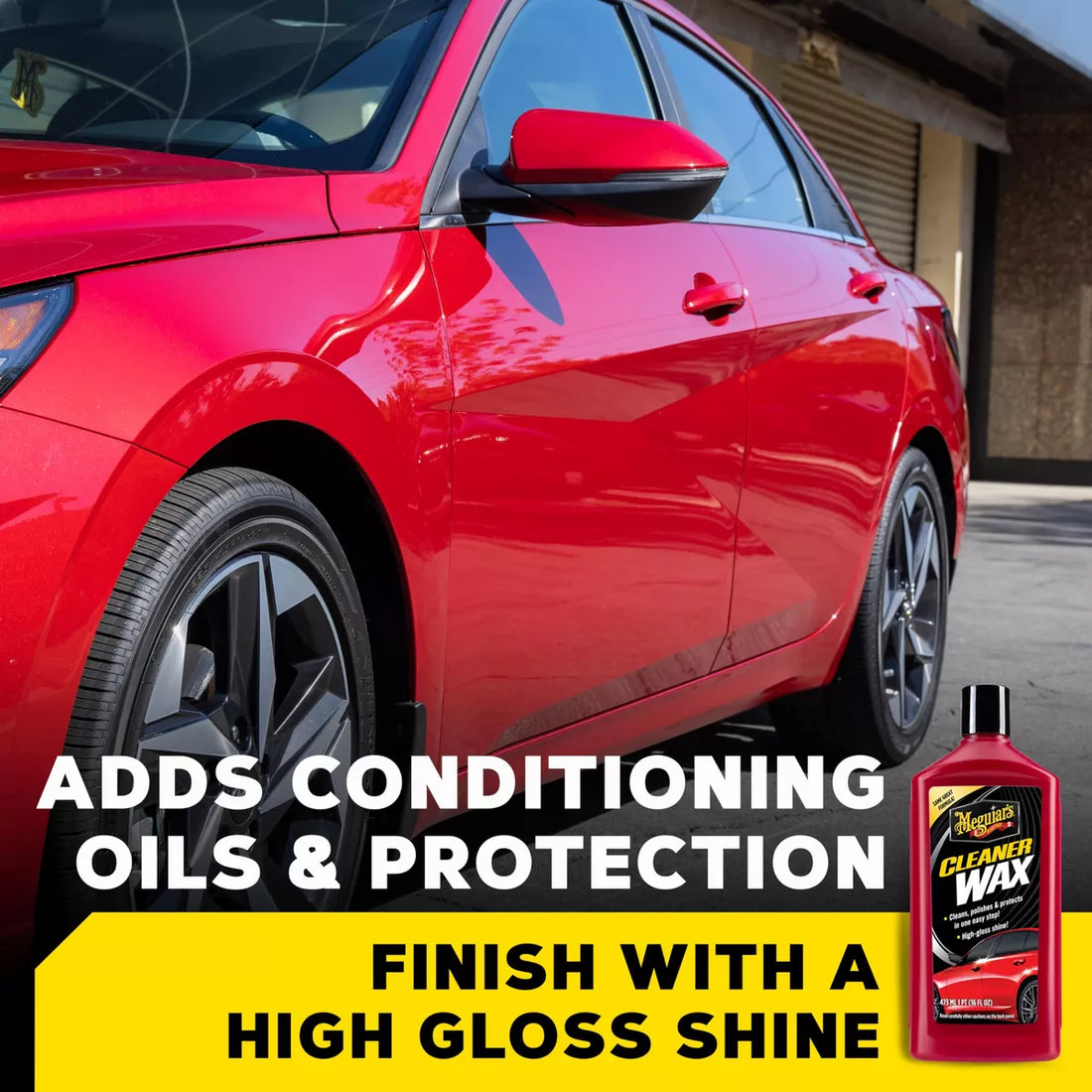 Cleaner Wax Liquid limpia, pule y protege en un solo paso. Aporta brillo duradero, elimina manchas y es fácil de aplicar en cualquier pintura automotriz.