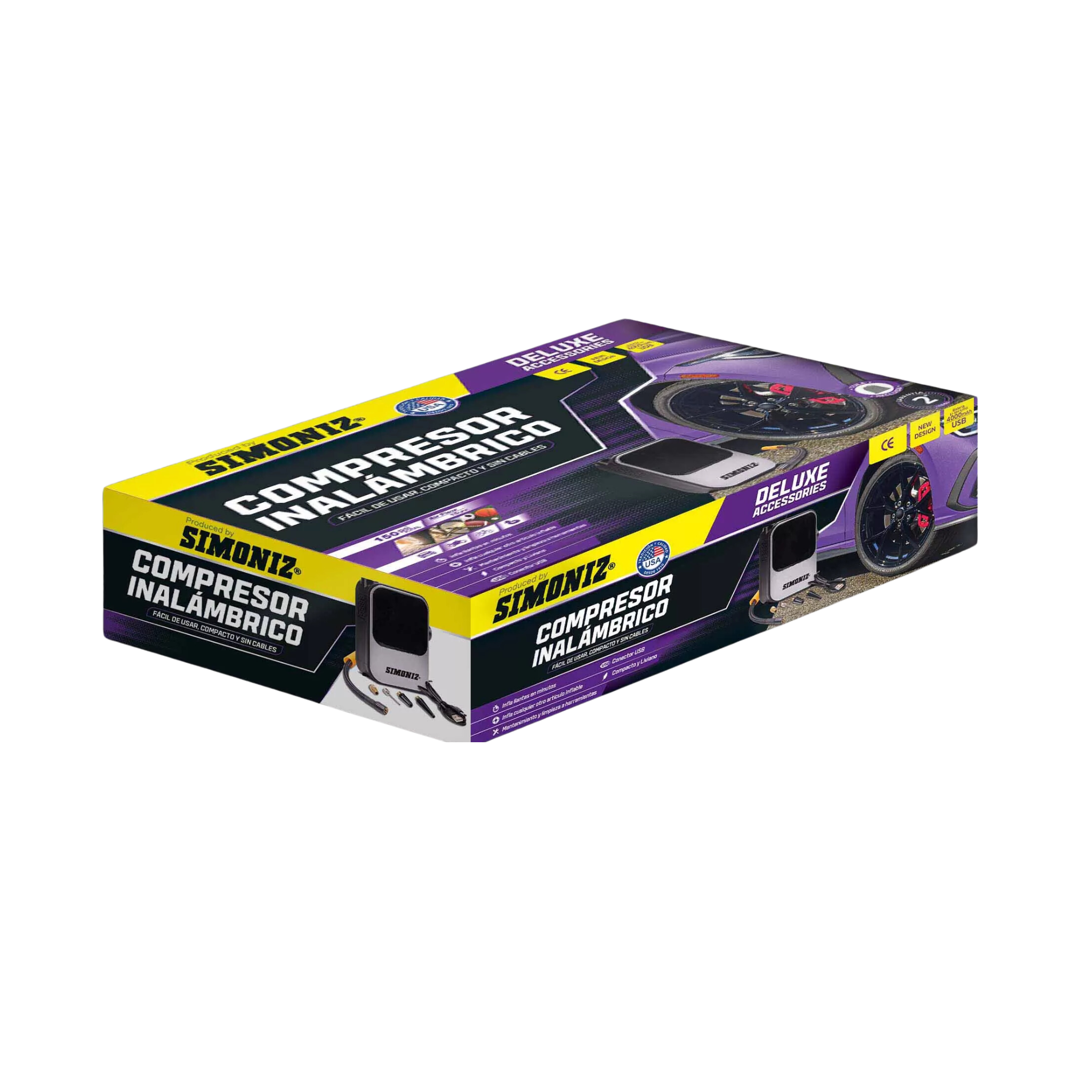 Compresor Inalámbrico, Simoniz