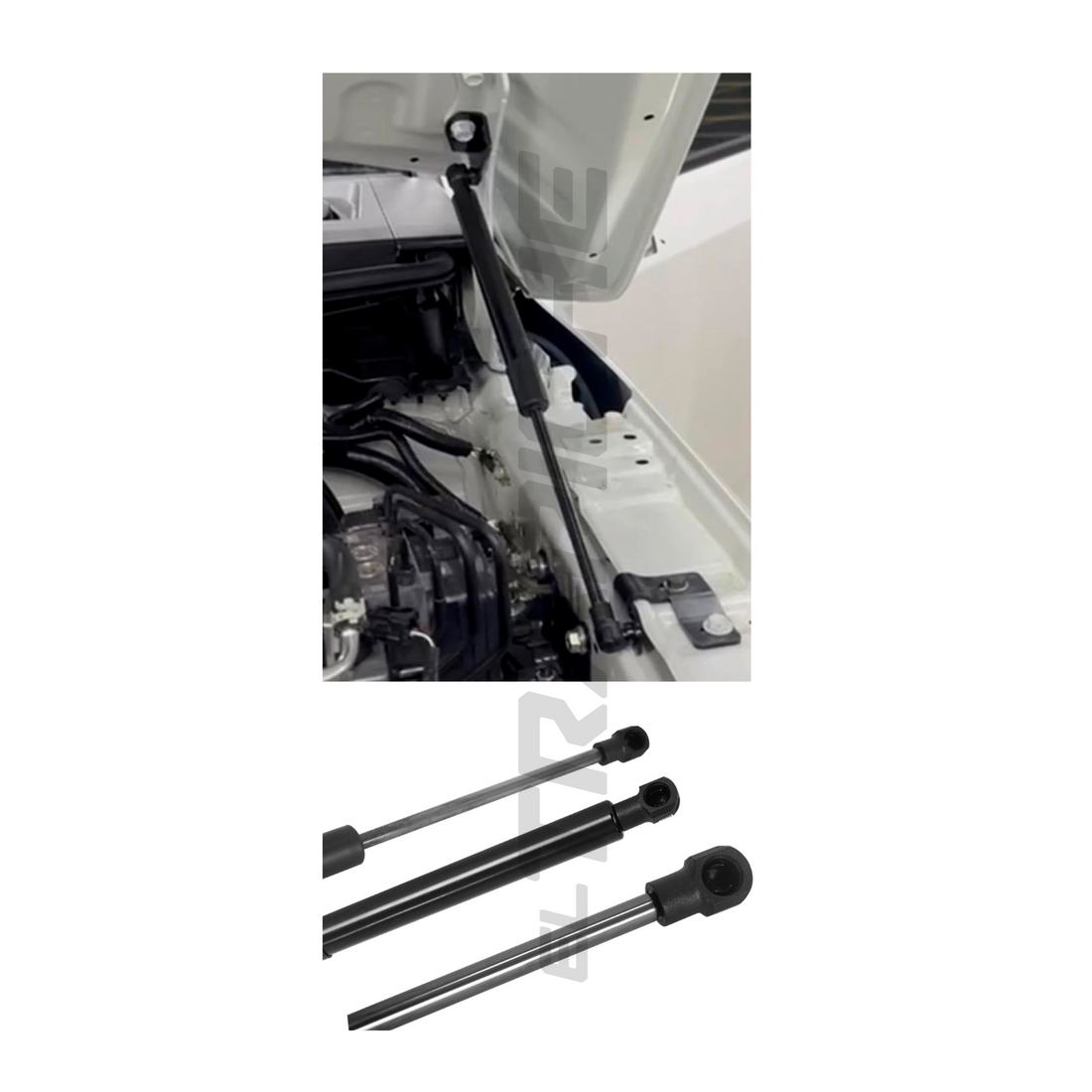 Optimiza la apertura del capó de tu Toyota Prado 250, diseñado para reemplazar la varilla de soporte tradicional y brindarte mayor comodidad y funcionalidad.
