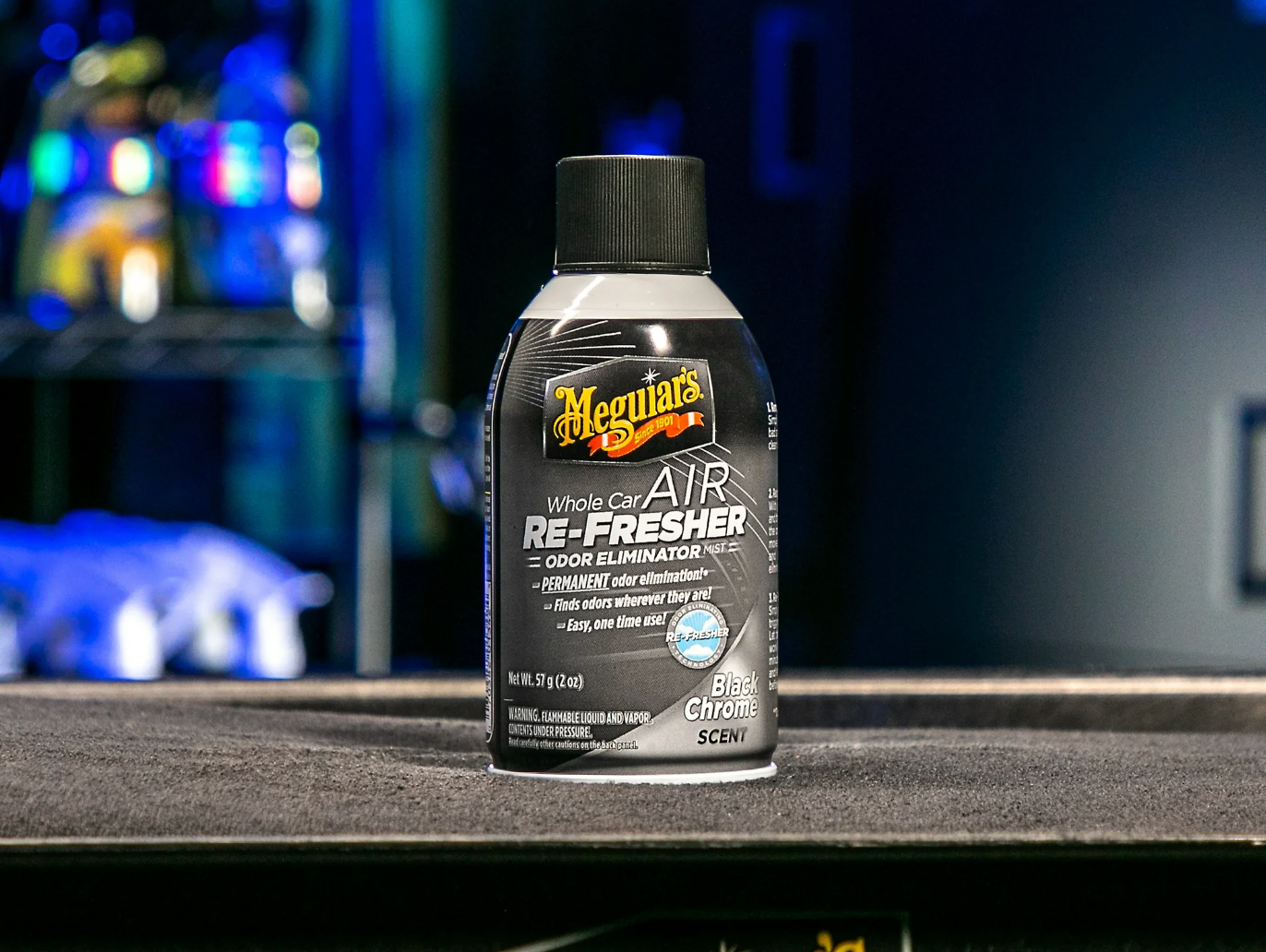 Granada de meguiars Black Chrome, Eliminador de Olores para carro G181302